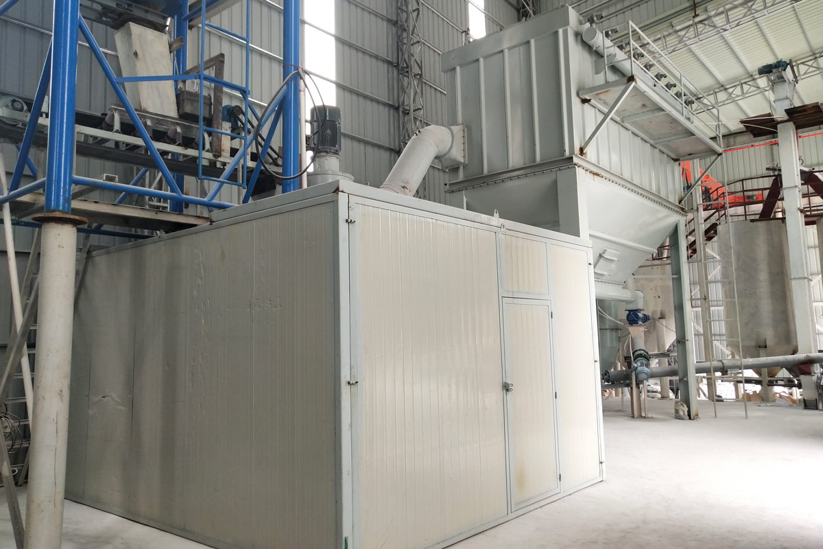 福建龍巖某超細(xì)重鈣粉生產(chǎn)線(xiàn)